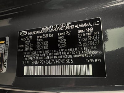 2027 Hyundai Santa Fe SEL