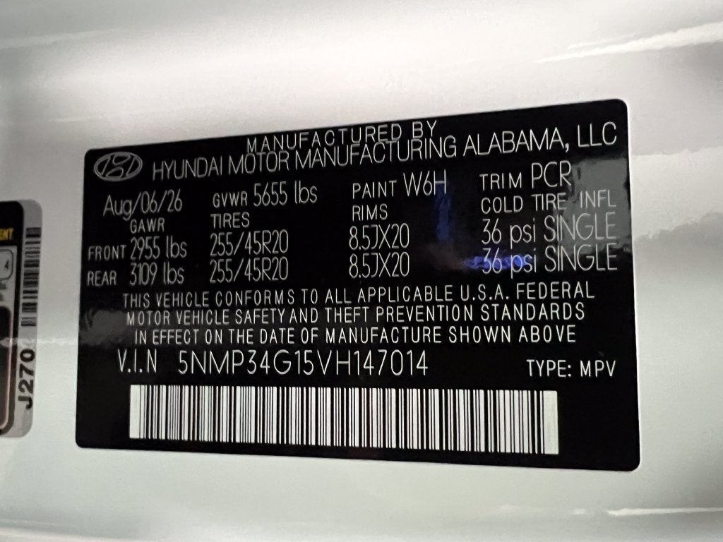 2027 Hyundai Santa Fe Hybrid Limited