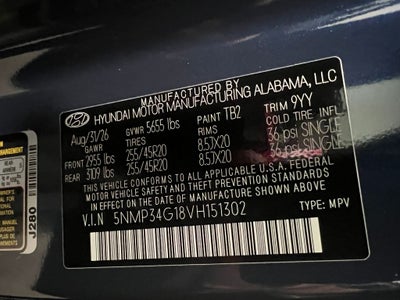 2027 Hyundai Santa Fe Hybrid Limited