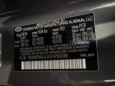 2027 Hyundai Santa Fe Limited