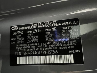 2027 Hyundai Santa Fe Limited