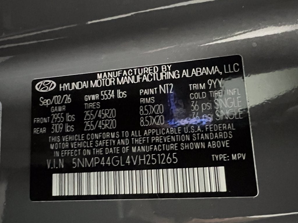 2027 Hyundai Santa Fe Limited