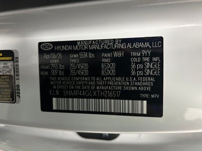 2026 Hyundai Santa Fe Limited
