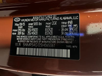 2025 Hyundai Santa Fe Hybrid Calligraphy