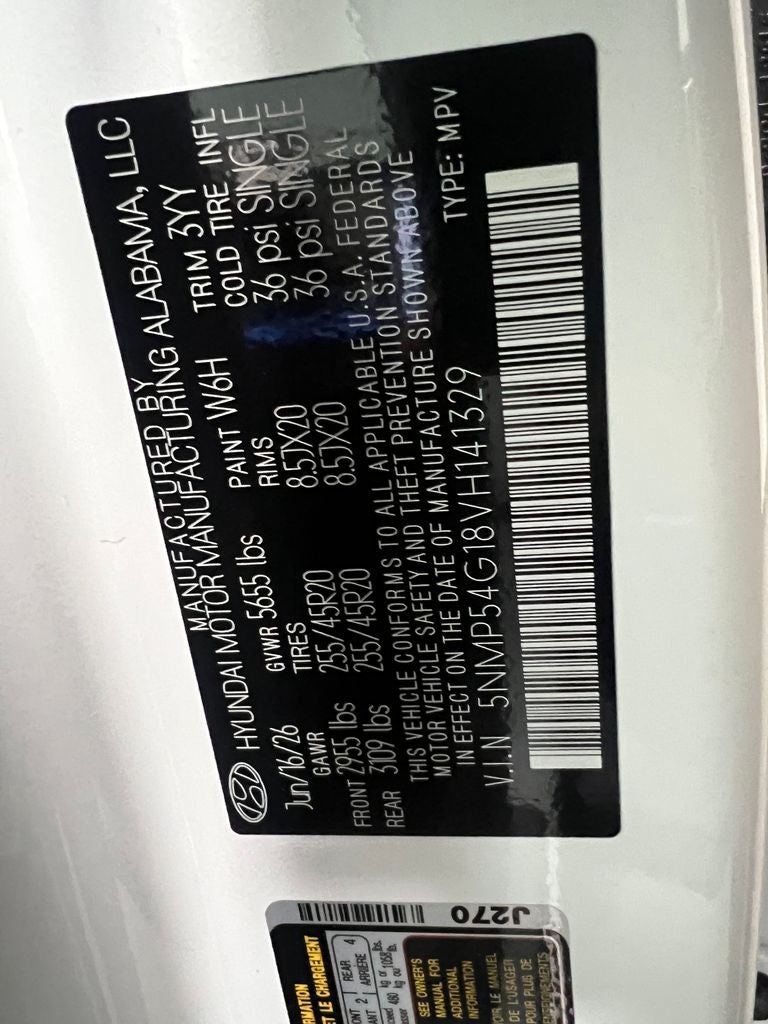 2027 Hyundai Santa Fe Hybrid Calligraphy