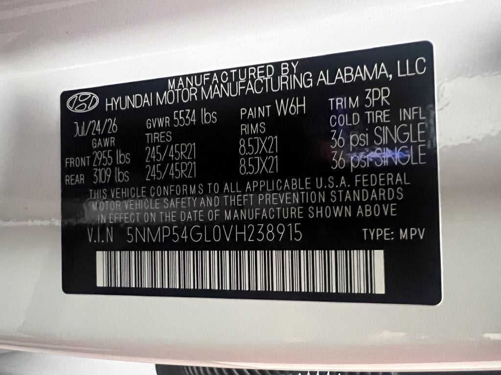 2027 Hyundai Santa Fe Calligraphy