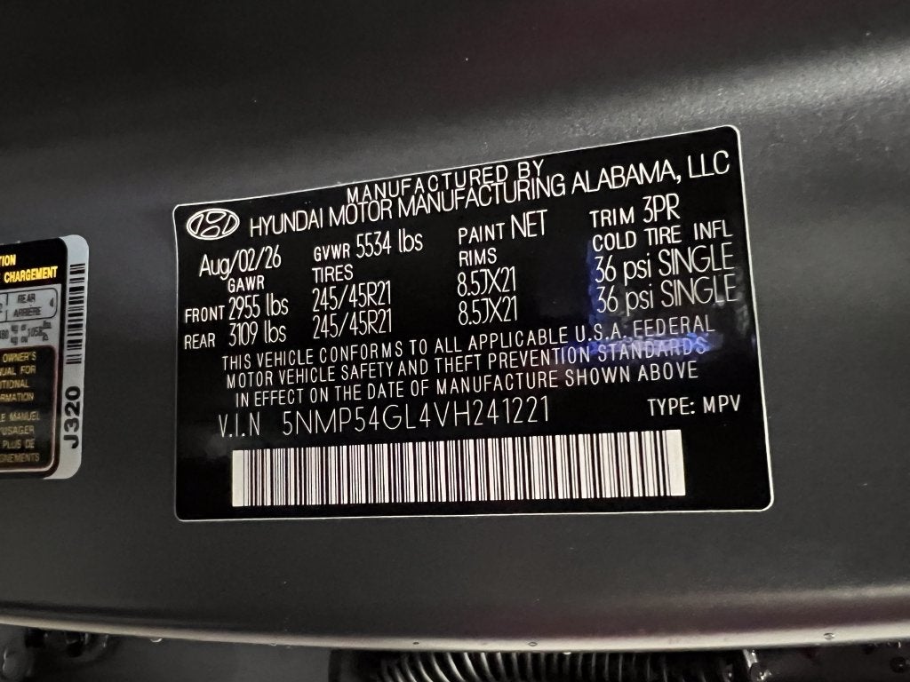 2027 Hyundai Santa Fe Calligraphy