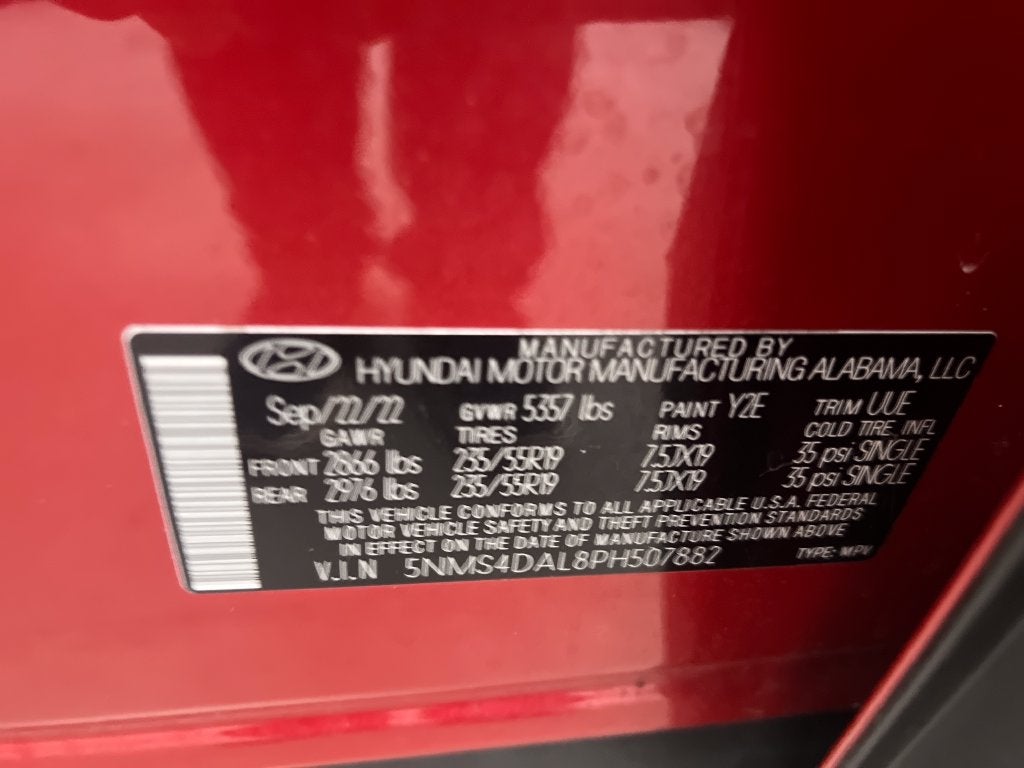 2023 Hyundai Santa Fe Limited
