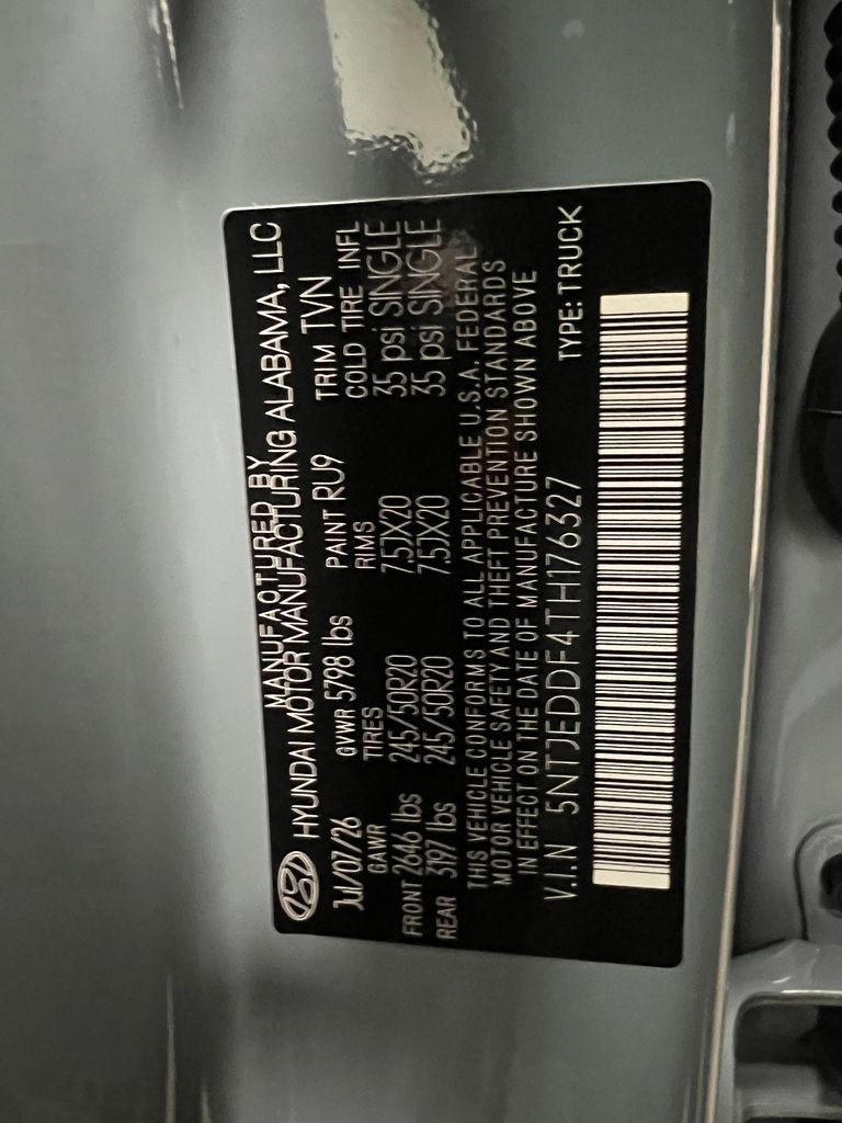 2026 Hyundai Santa Cruz Limited