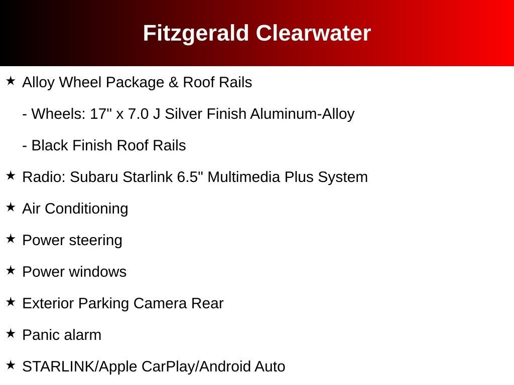 2023 Subaru Forester Base
