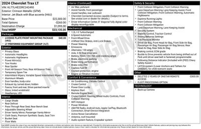2024 Chevrolet Trax LT