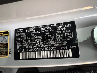 2027 Hyundai Kona SE