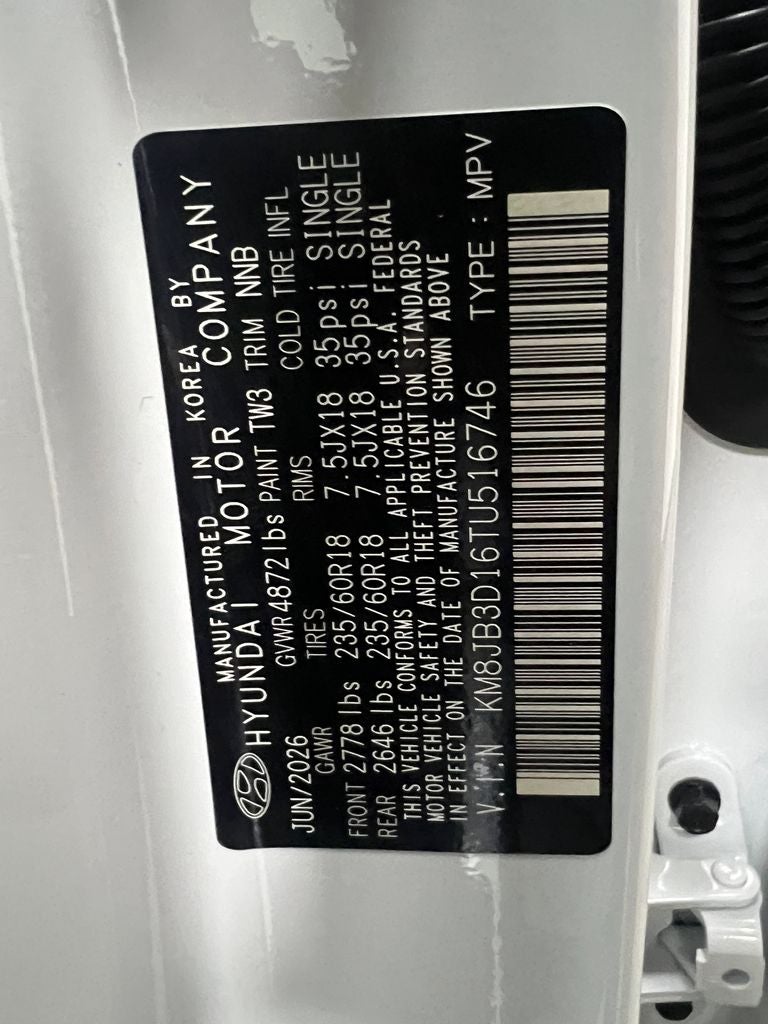2026 Hyundai Tucson Hybrid SEL