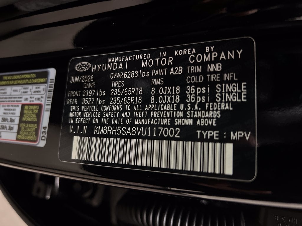 2027 Hyundai Palisade Hybrid Blue SEL Premium 7 Passenger