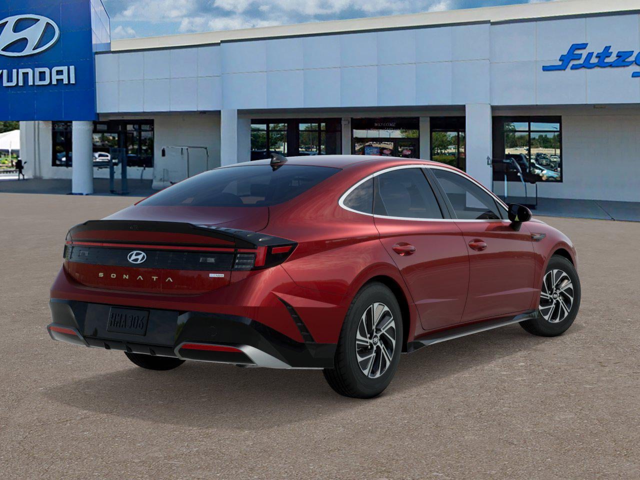 2026 Hyundai Sonata Hybrid Blue