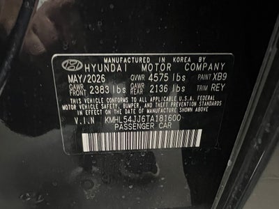 2026 Hyundai Sonata Hybrid Limited