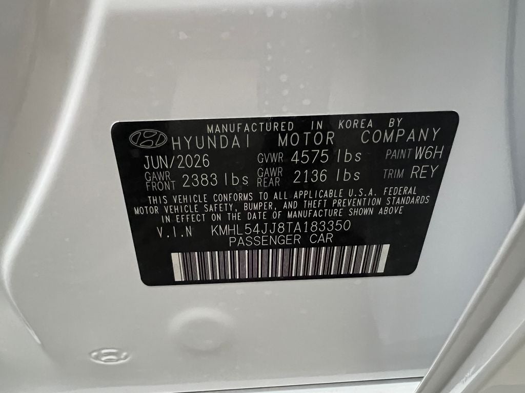2026 Hyundai Sonata Hybrid Limited