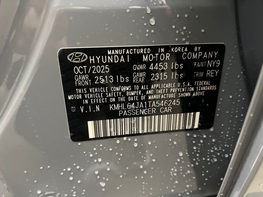 2026 Hyundai Sonata SEL Sport