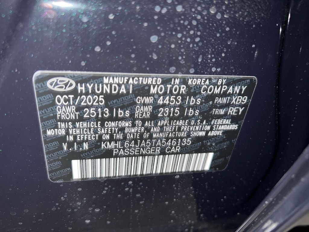 2026 Hyundai Sonata SEL Sport