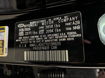 2026 Hyundai Elantra SE