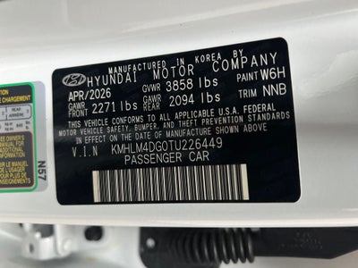 2026 Hyundai Elantra SEL Sport