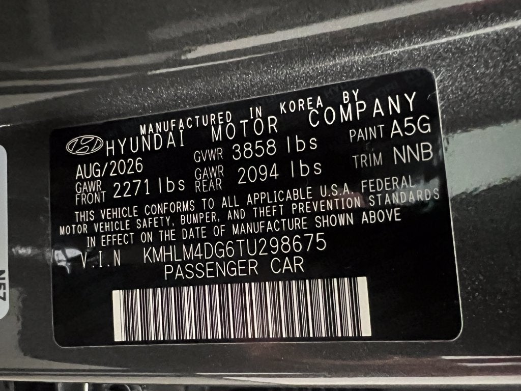 2026 Hyundai Elantra SEL Sport Plus