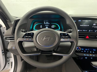2026 Hyundai Elantra Hybrid Blue