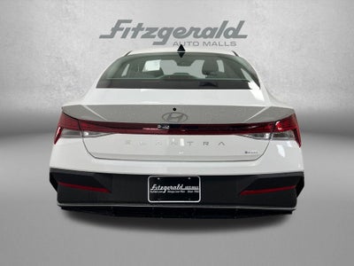 2026 Hyundai Elantra Hybrid Blue