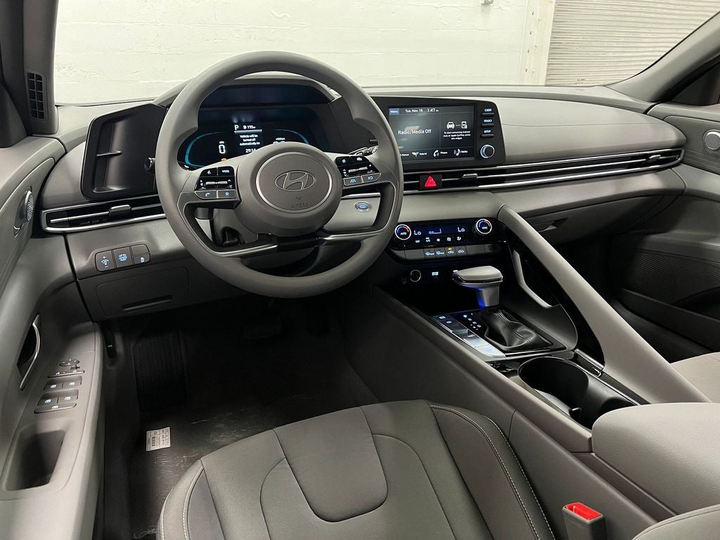 2026 Hyundai Elantra Hybrid Blue