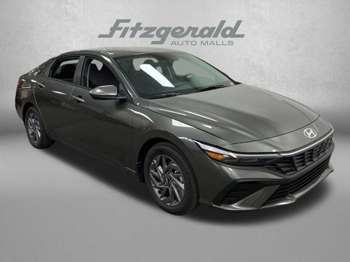 2026 Hyundai Elantra Hybrid Blue