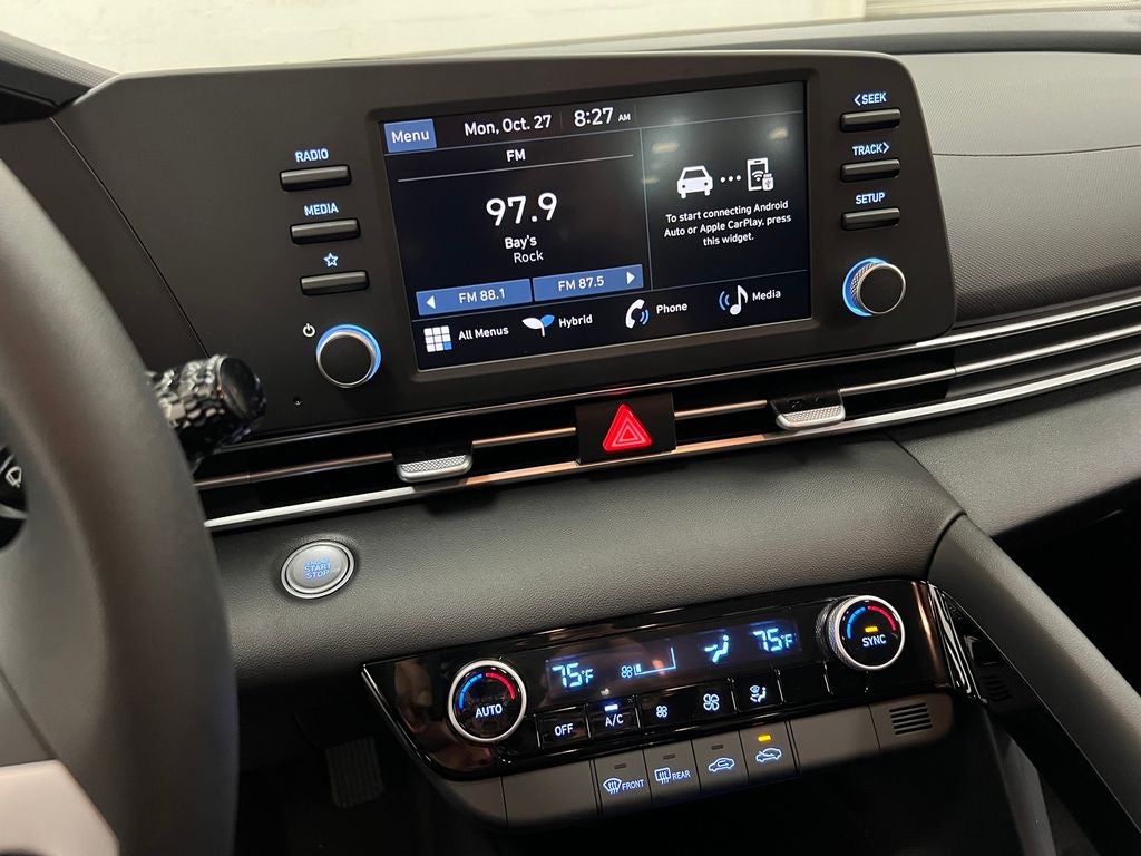 2026 Hyundai Elantra Hybrid Blue