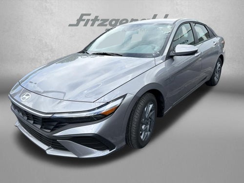 2025 Hyundai Elantra Hybrid Blue