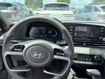 2025 Hyundai Elantra Hybrid Blue