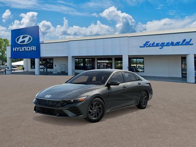 2026 Hyundai Elantra Hybrid Blue