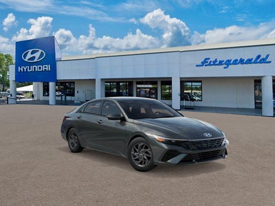 2026 Hyundai Elantra Hybrid Blue