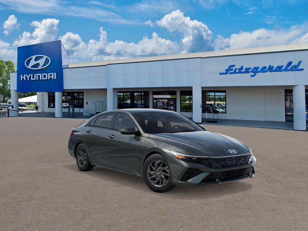 2026 Hyundai Elantra Hybrid Blue