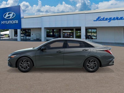 2026 Hyundai Elantra Hybrid Blue