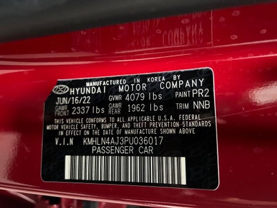 2023 Hyundai Elantra Hybrid Limited