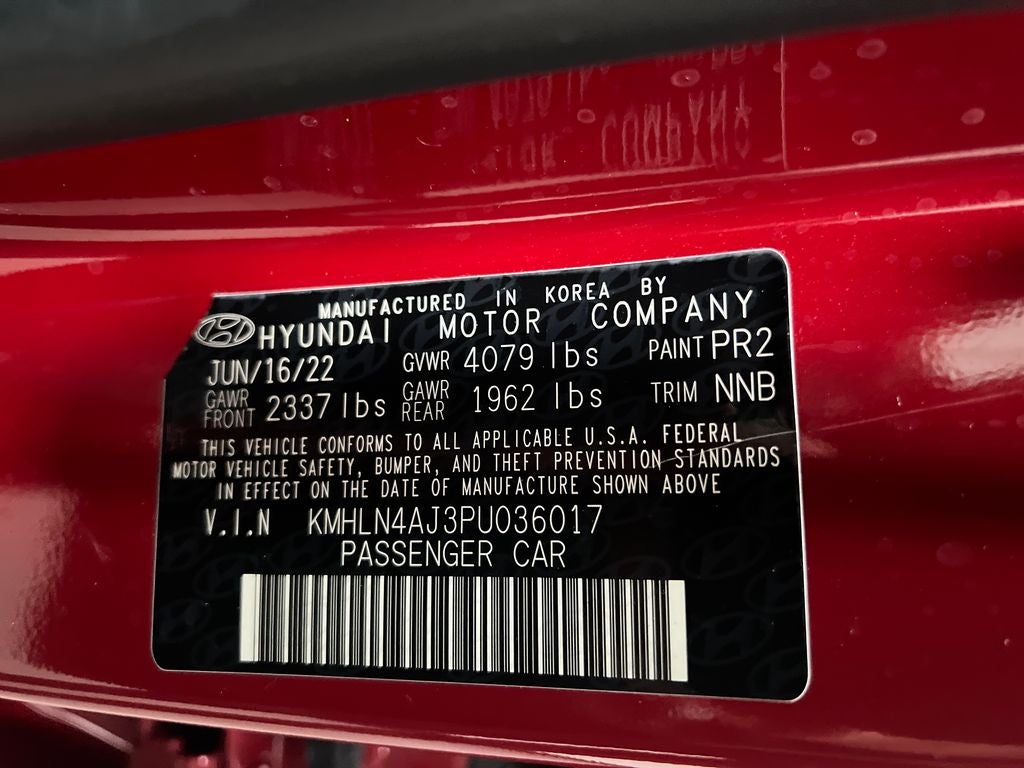 2023 Hyundai Elantra Hybrid Limited