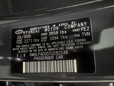 2026 Hyundai Elantra Limited