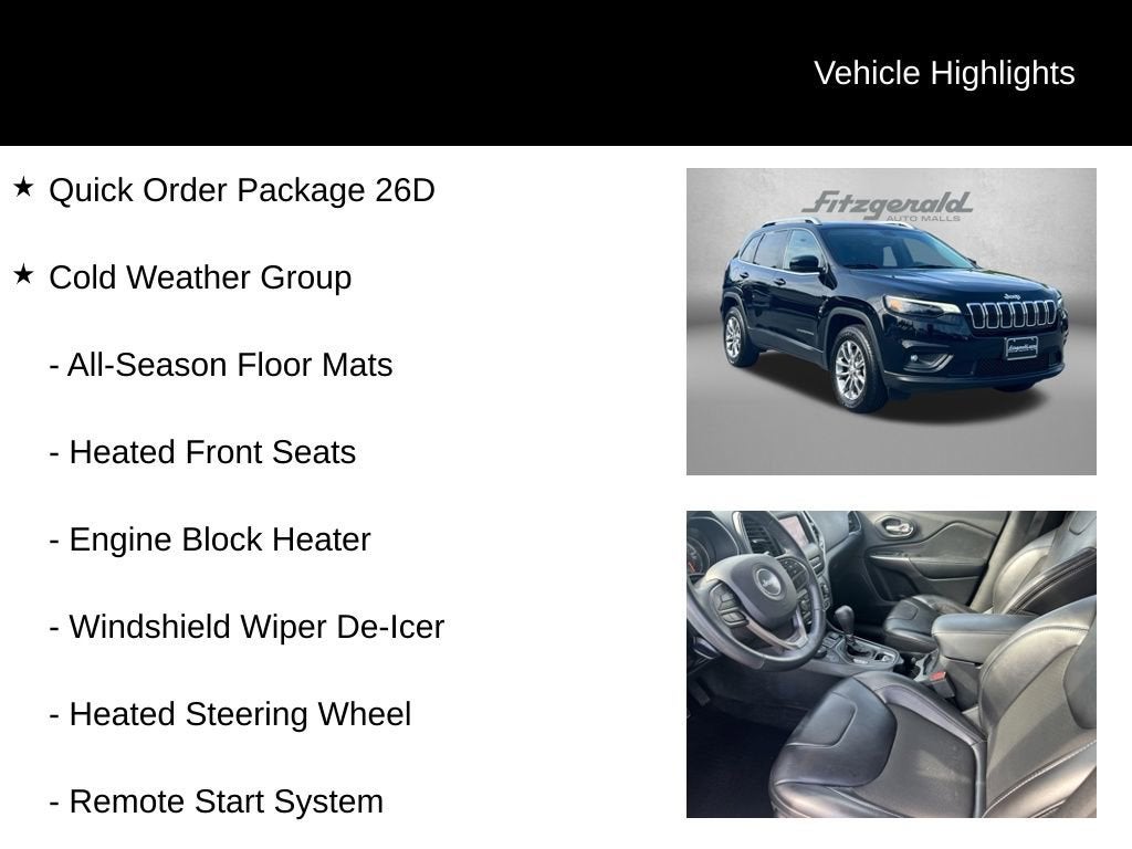 2019 Jeep Cherokee Latitude Plus