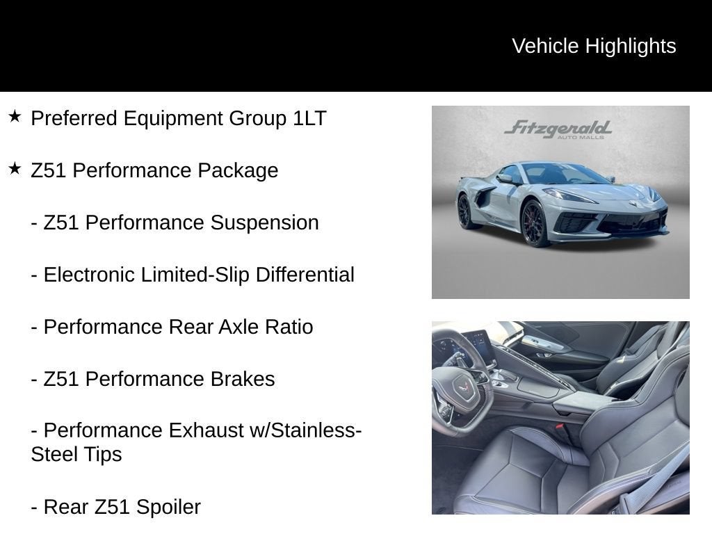 2025 Chevrolet Corvette Stingray 1LT