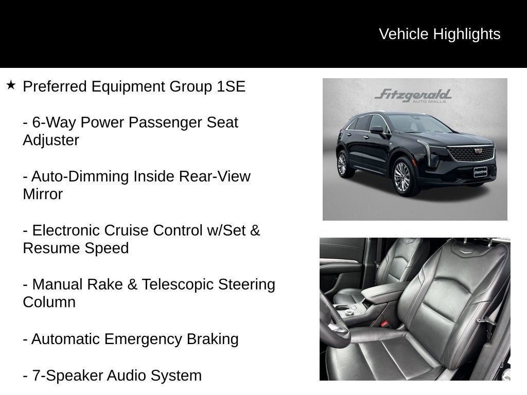 2024 Cadillac XT4 Premium Luxury