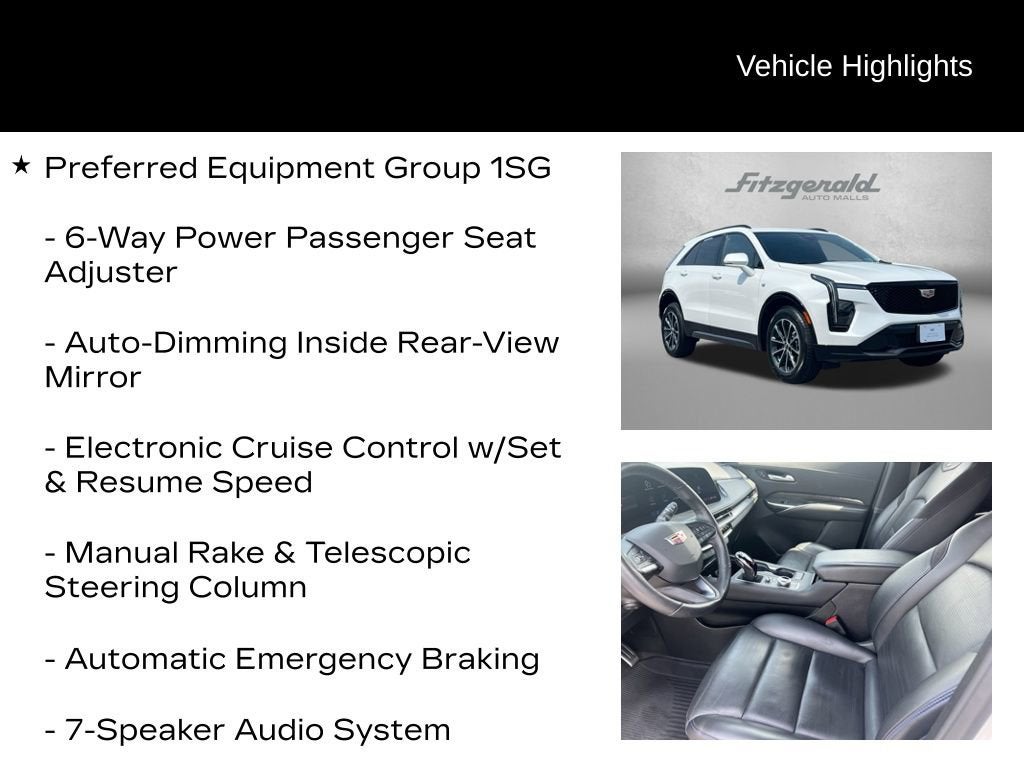 2024 Cadillac XT4 Sport