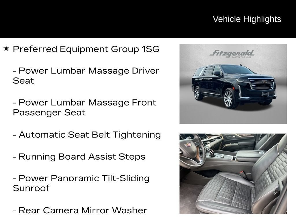 2024 Cadillac Escalade ESV Premium Luxury Platinum