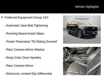 2024 Cadillac Escalade ESV Sport