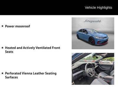 2026 Volkswagen Jetta GLI Autobahn