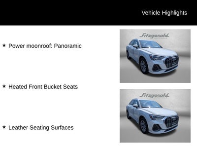 2025 Audi Q3 S line Premium