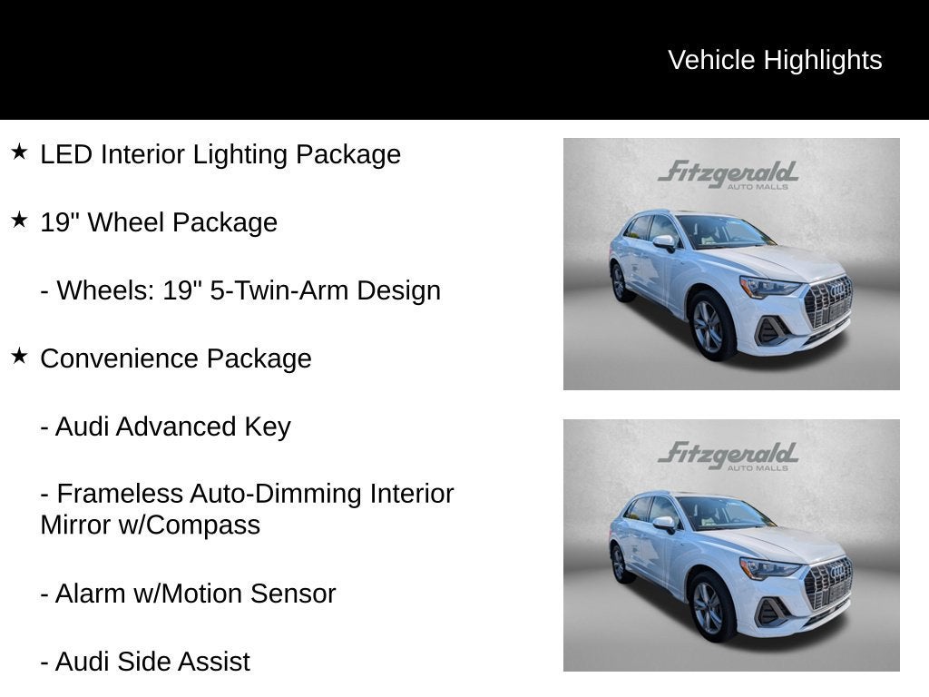 2021 Audi Q3 S line Premium