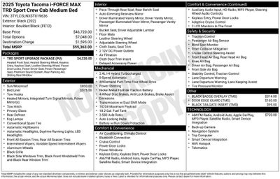2025 Toyota Tacoma Hybrid TRD Sport